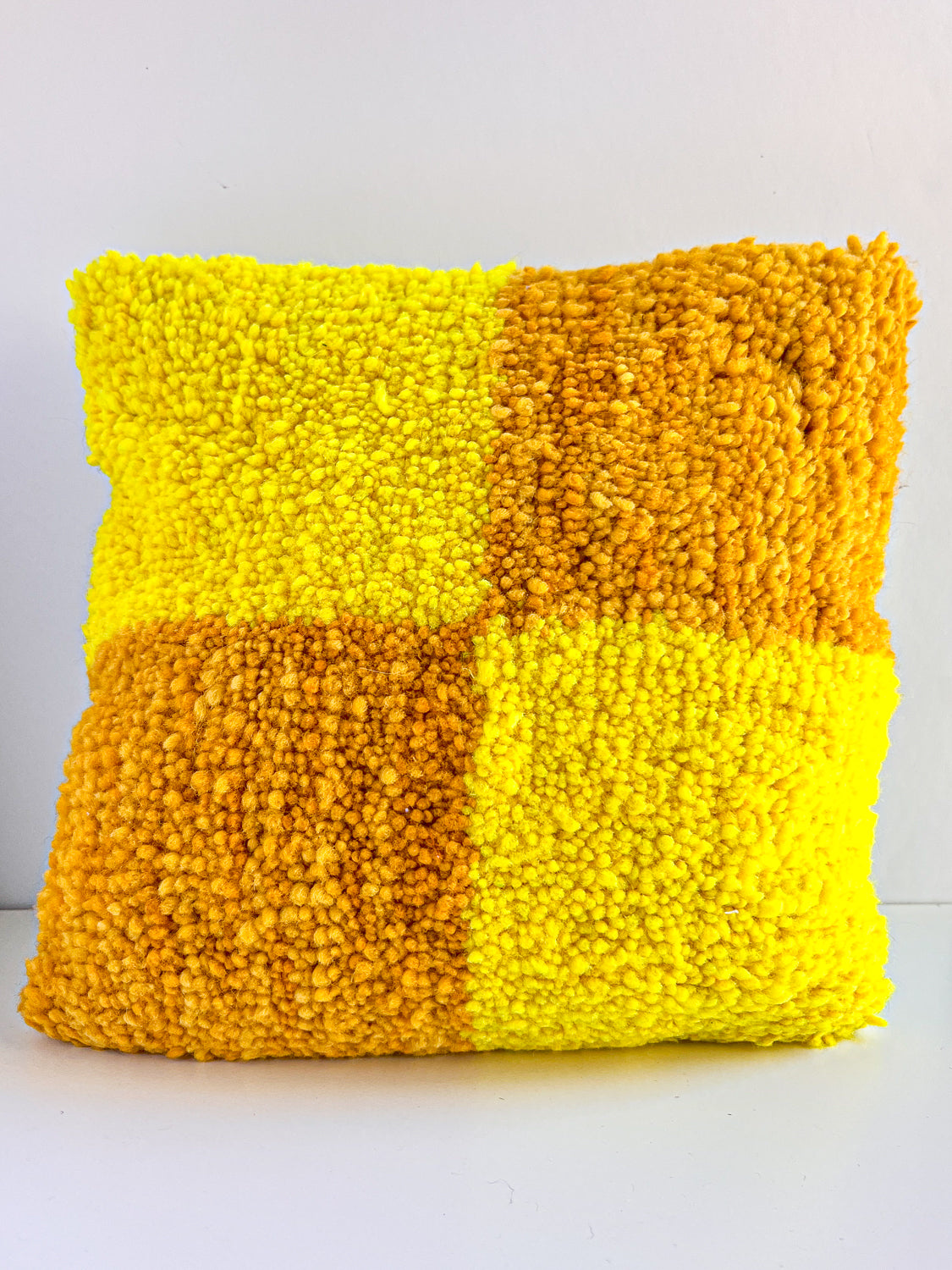 BIG CHECKS pillow