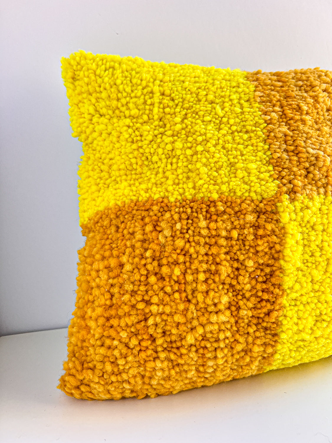 BIG CHECKS pillow