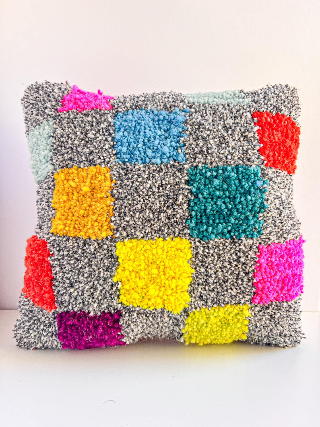 LIL CHECKS pillow no. 1