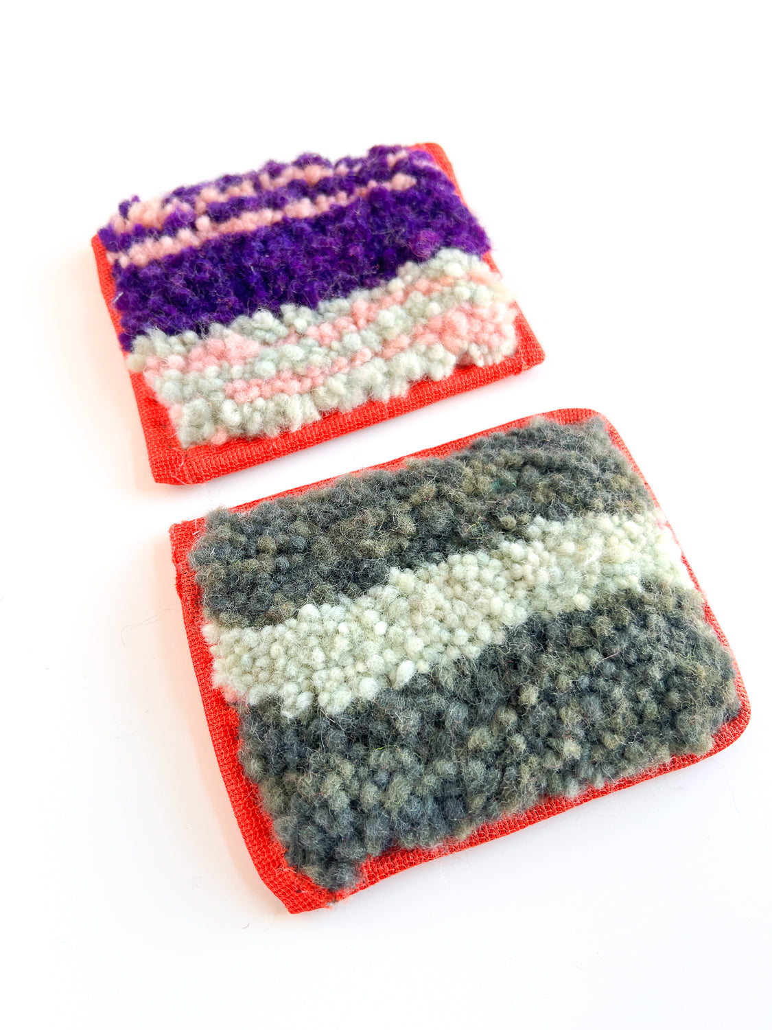 pair o' lil mug rugs