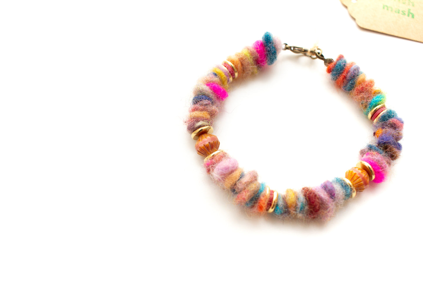 felty bead bracelet no. 6