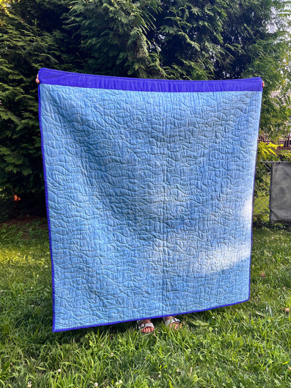 BLUES handmade quilt