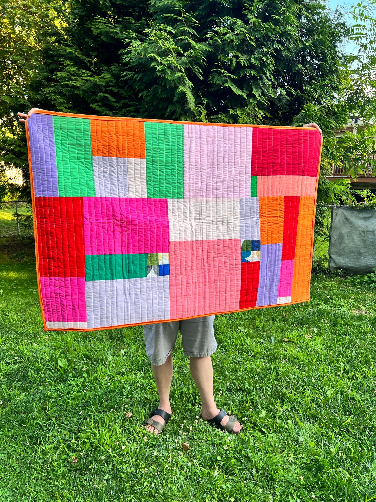 ERIC CARLE ZOO handmade quilt