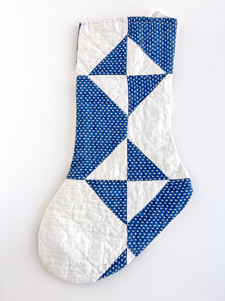 very vintage quilt stocking no. 9
