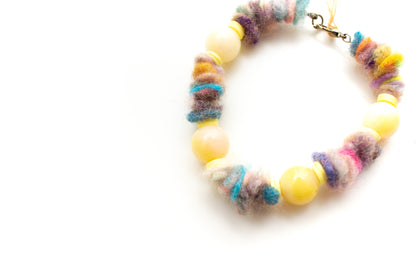 felty bead bracelet no. 8