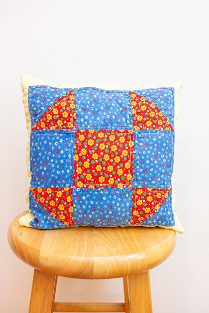 vintage patchwork pillow no. 2