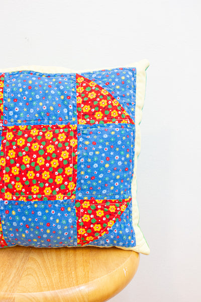 vintage patchwork pillow no. 2