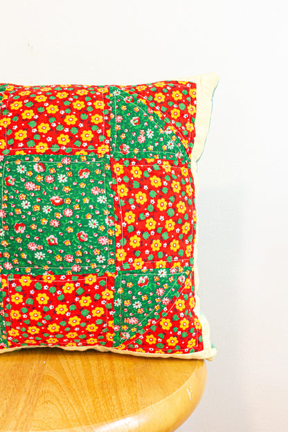 vintage patchwork pillow no. 4