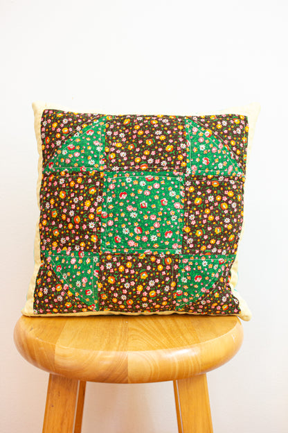 vintage patchwork pillow no. 5