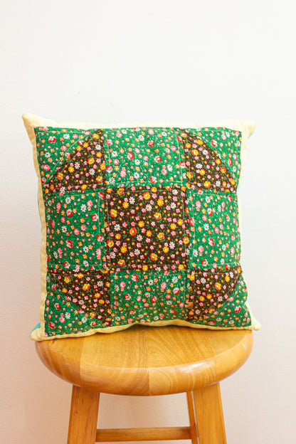 vintage patchwork pillow no. 6