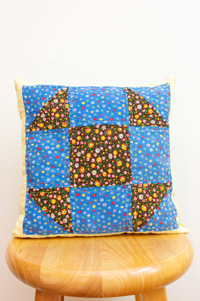 vintage patchwork pillow no. 8
