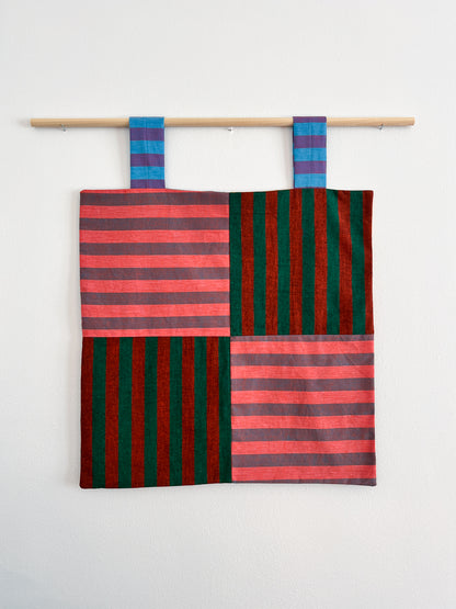 reversible stripey wall hanging no. 2