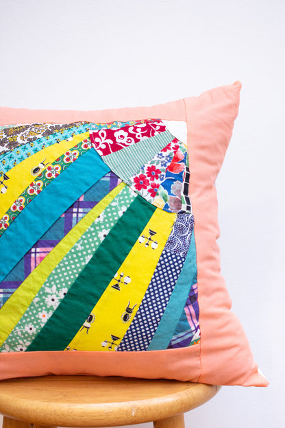 vintage patchwork pillow no. 10