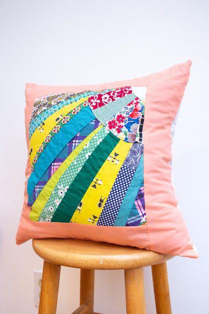 vintage patchwork pillow no. 10