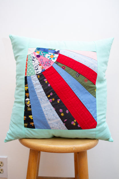 vintage patchwork pillow no. 11